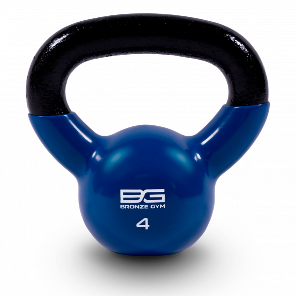 Гиря Bronze Gym в виниловой оболочке 4 кг