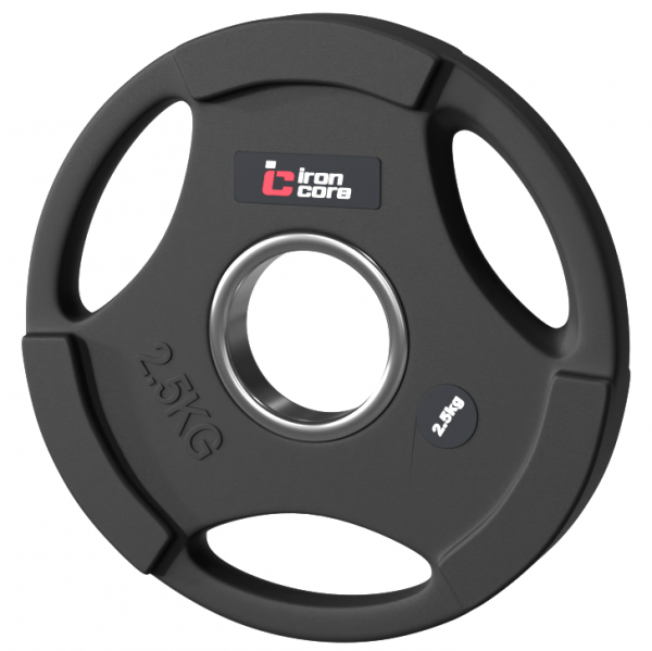 Диск для штанги обрезиненный IRON CORE Standard 2.5 кг IC09B-2.5kg