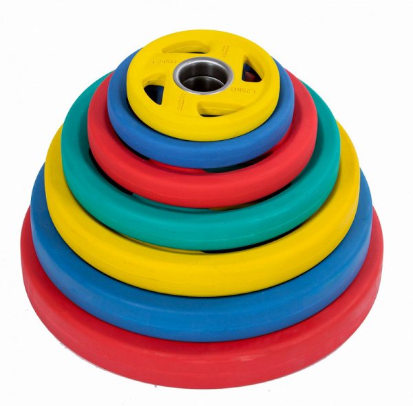 Диск обрезиненный FASSION цветной D51 мм PROFI-FIT 1,25 кг